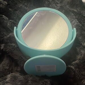 Elegant Teal Vanity Mirror